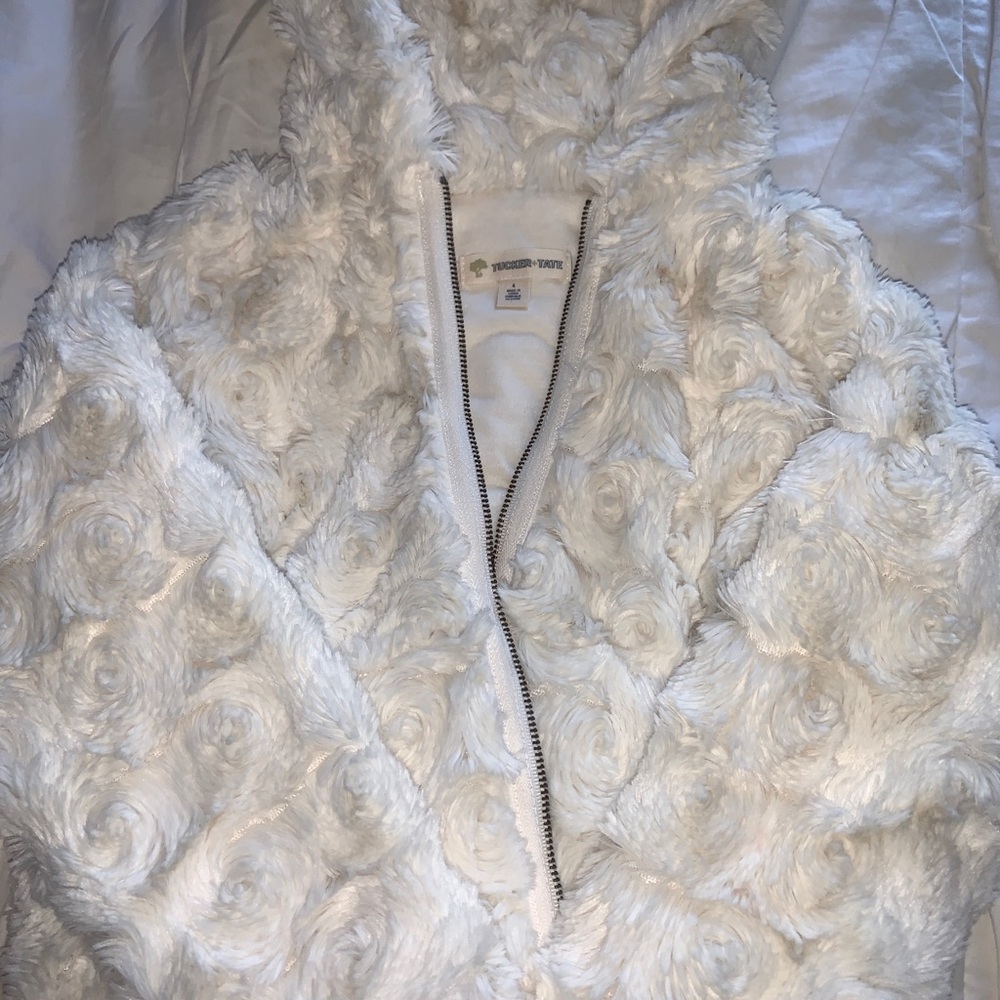Tucker and Tate soft coat with hood.